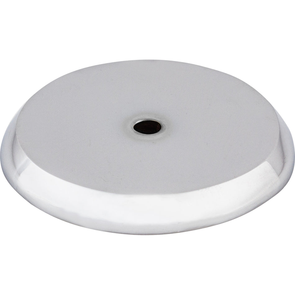 Top Knobs M2030: Aspen II Round Backplate - Polished Chrome
