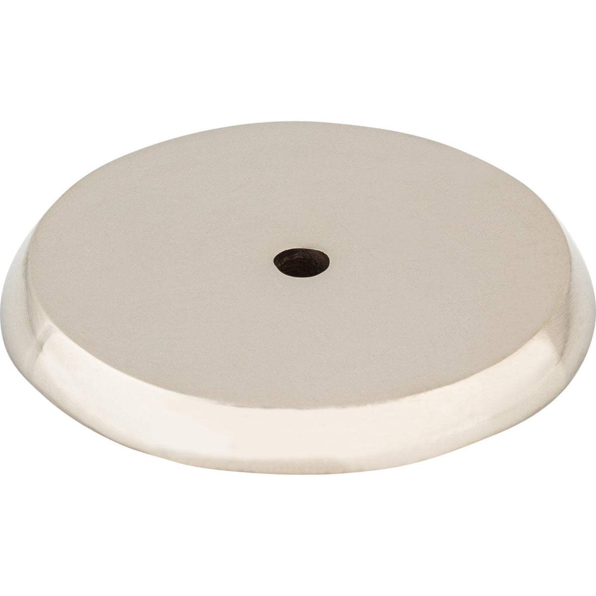 Top Knobs M2031: Aspen II Round Backplate - Polished Nickel