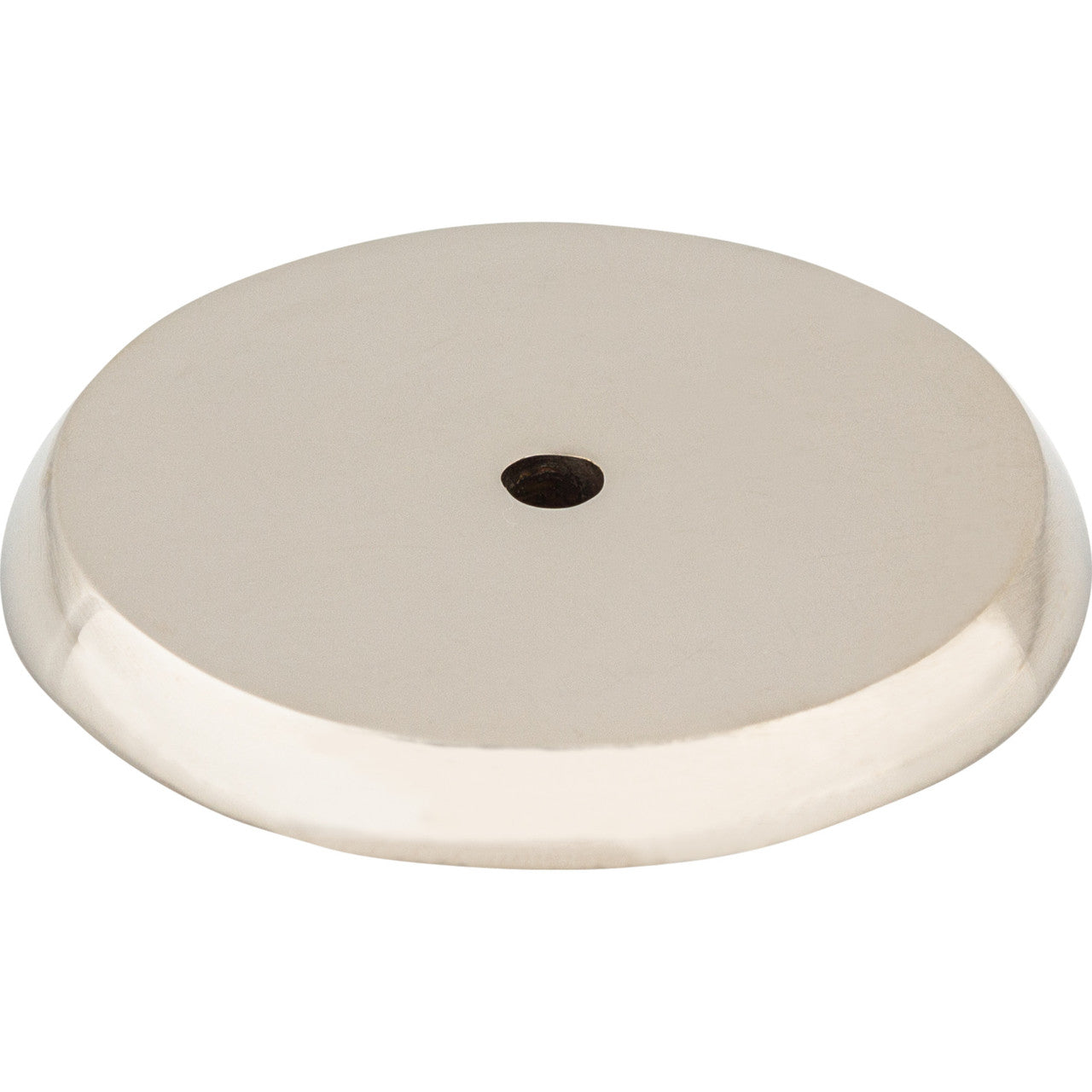 Top Knobs M2031: Aspen II Round Backplate - Polished Nickel
