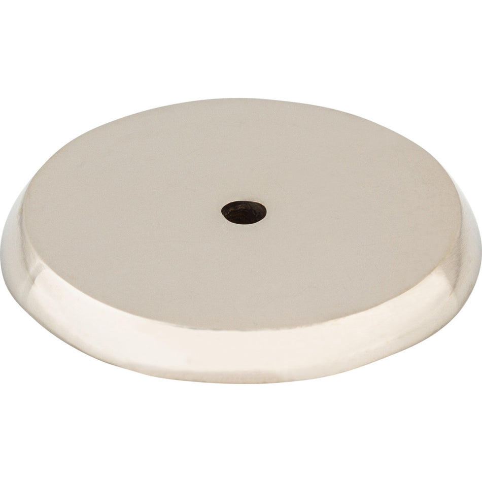 Top Knobs M2031: Aspen II Round Backplate - Polished Nickel