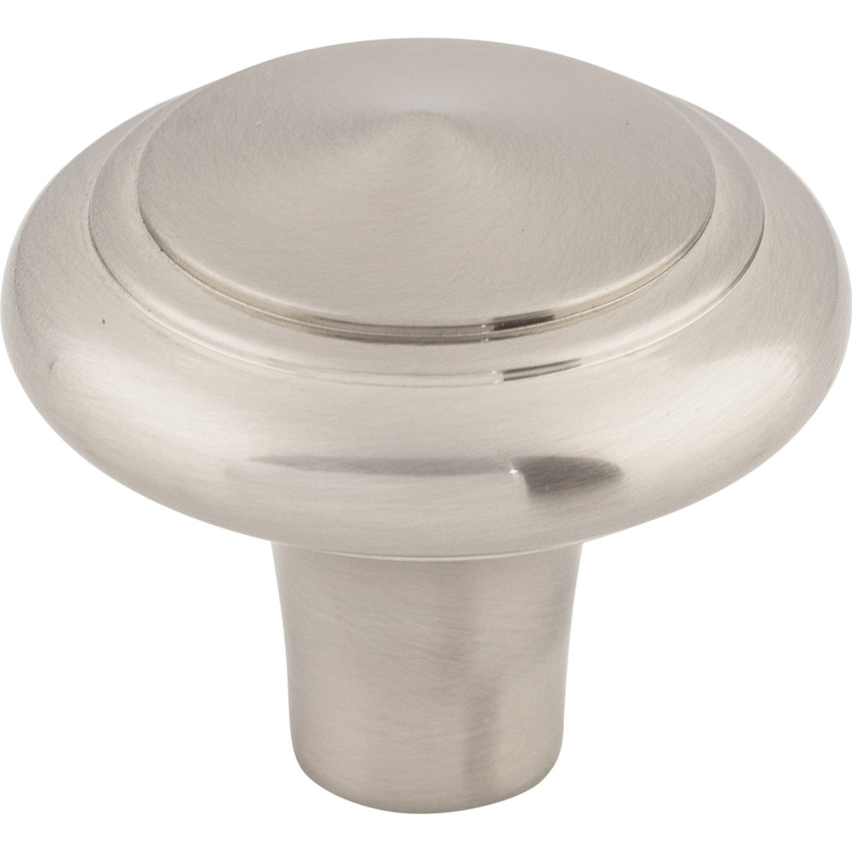 Top Knobs M2044: 1-5/8" Aspen II Round Peak Cabinet Knob - Brushed Satin Nickel
