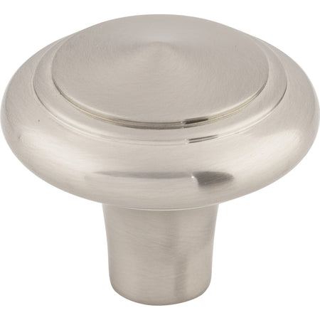 Top Knobs M2044: 1-5/8" Aspen II Round Peak Cabinet Knob - Brushed Satin Nickel