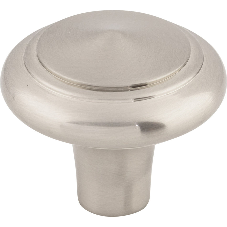 Top Knobs M2044: 1-5/8" Aspen II Round Peak Cabinet Knob - Brushed Satin Nickel
