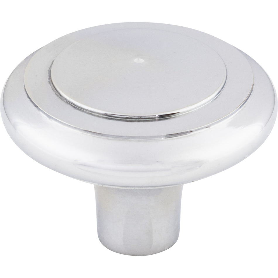 Top Knobs M2048: 2" Aspen II Round Peak Cabinet Knob - Polished Chrome