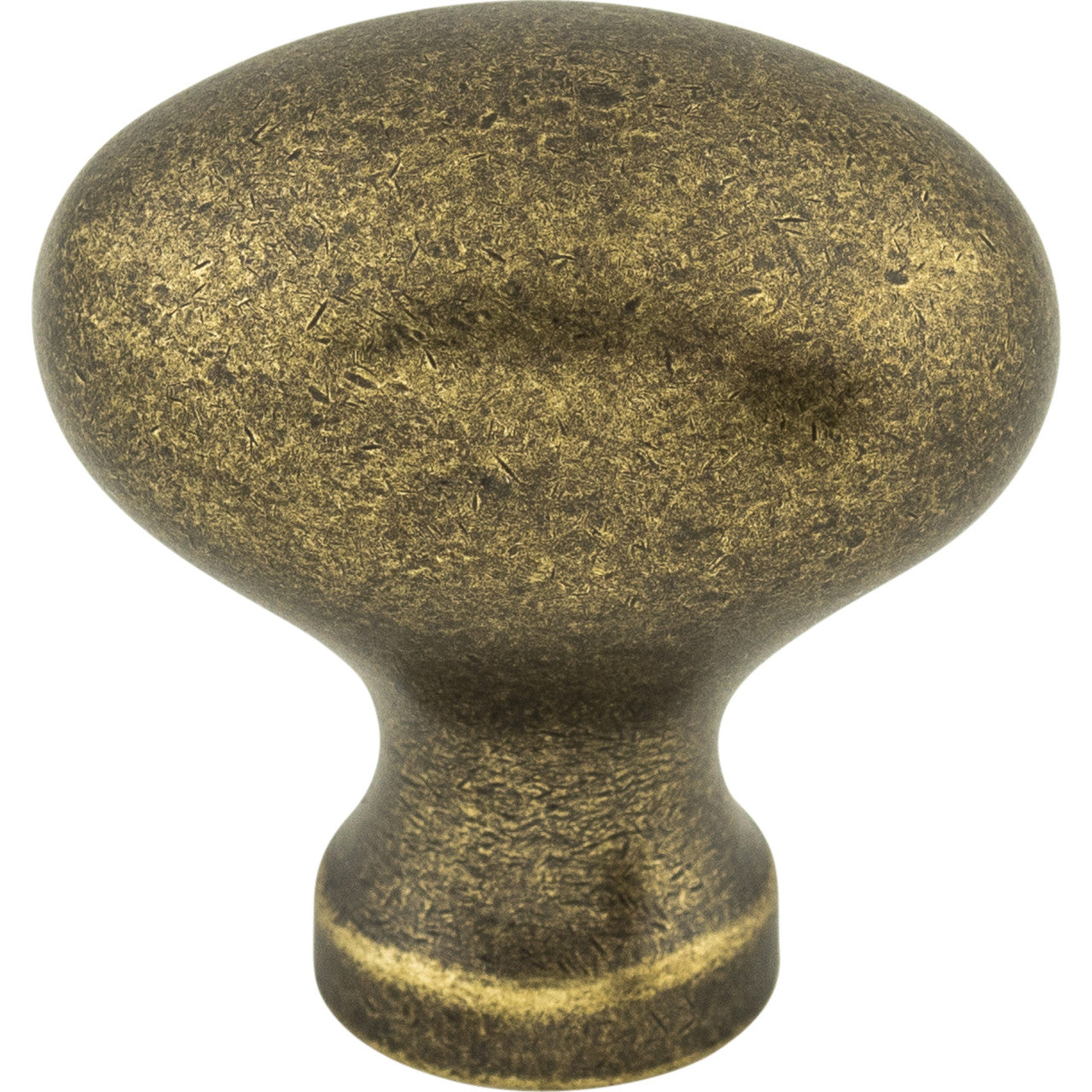 Top Knobs M204: 1-1/4" Somerset II Egg Cabinet Knob - German Bronze