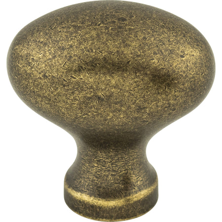 Top Knobs M204: 1-1/4" Somerset II Egg Cabinet Knob - German Bronze