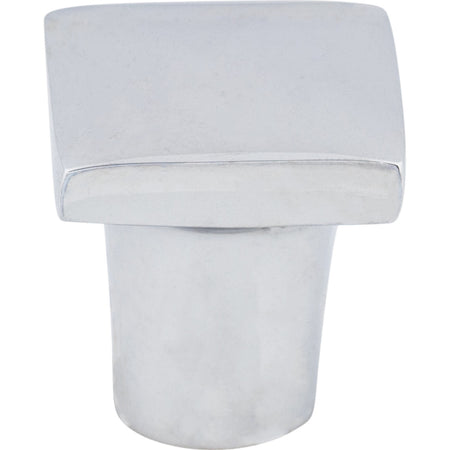 Top Knobs M2054: 3/4" Aspen II Square Cabinet Knob - Polished Chrome