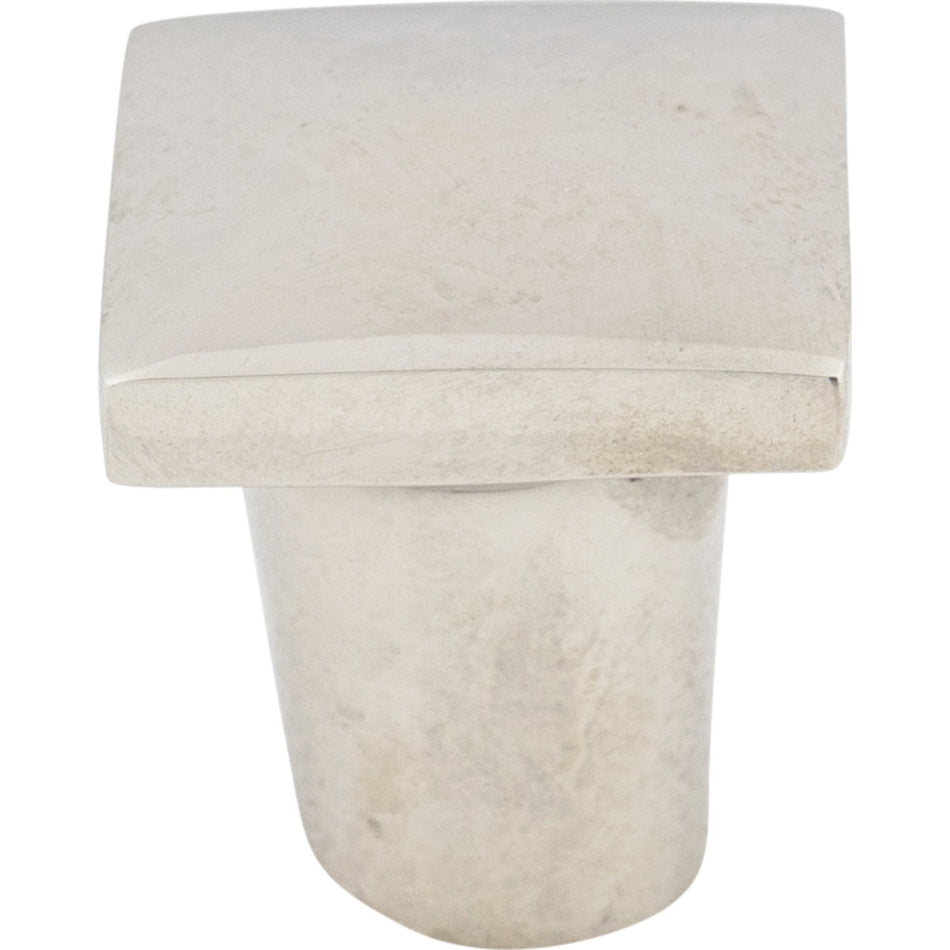 Top Knobs M2055: 3/4" Aspen II Square Cabinet Knob - Polished Nickel