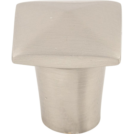 Top Knobs M2056: 7/8" Aspen II Square Cabinet Knob - Brushed Satin Nickel