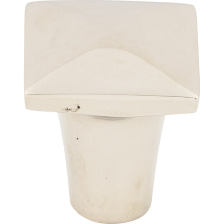 Top Knobs M2058: 7/8" Aspen II Square Cabinet Knob - Polished Nickel