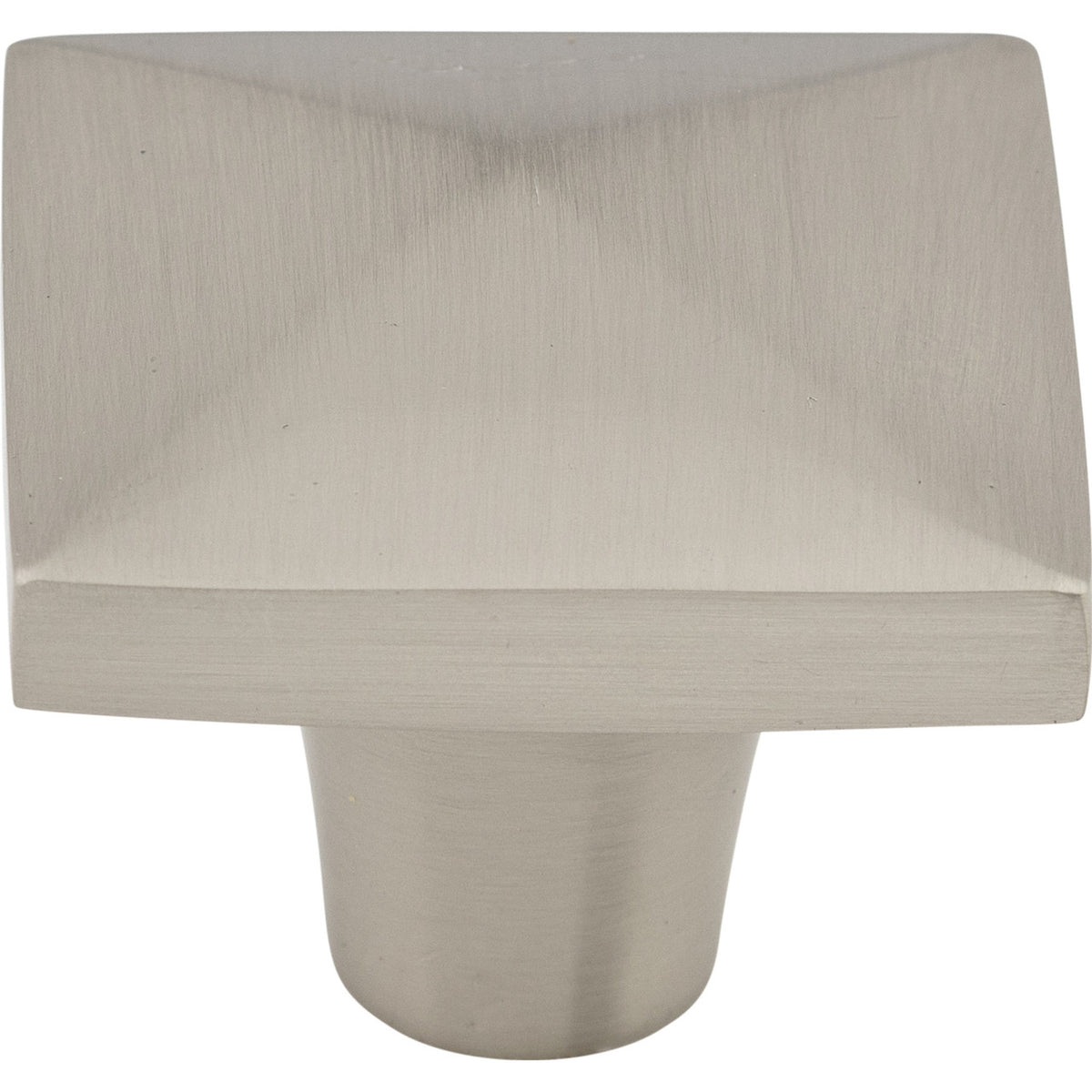 Top Knobs M2062: 1-1/2" Aspen II Square Cabinet Knob - Brushed Satin Nickel