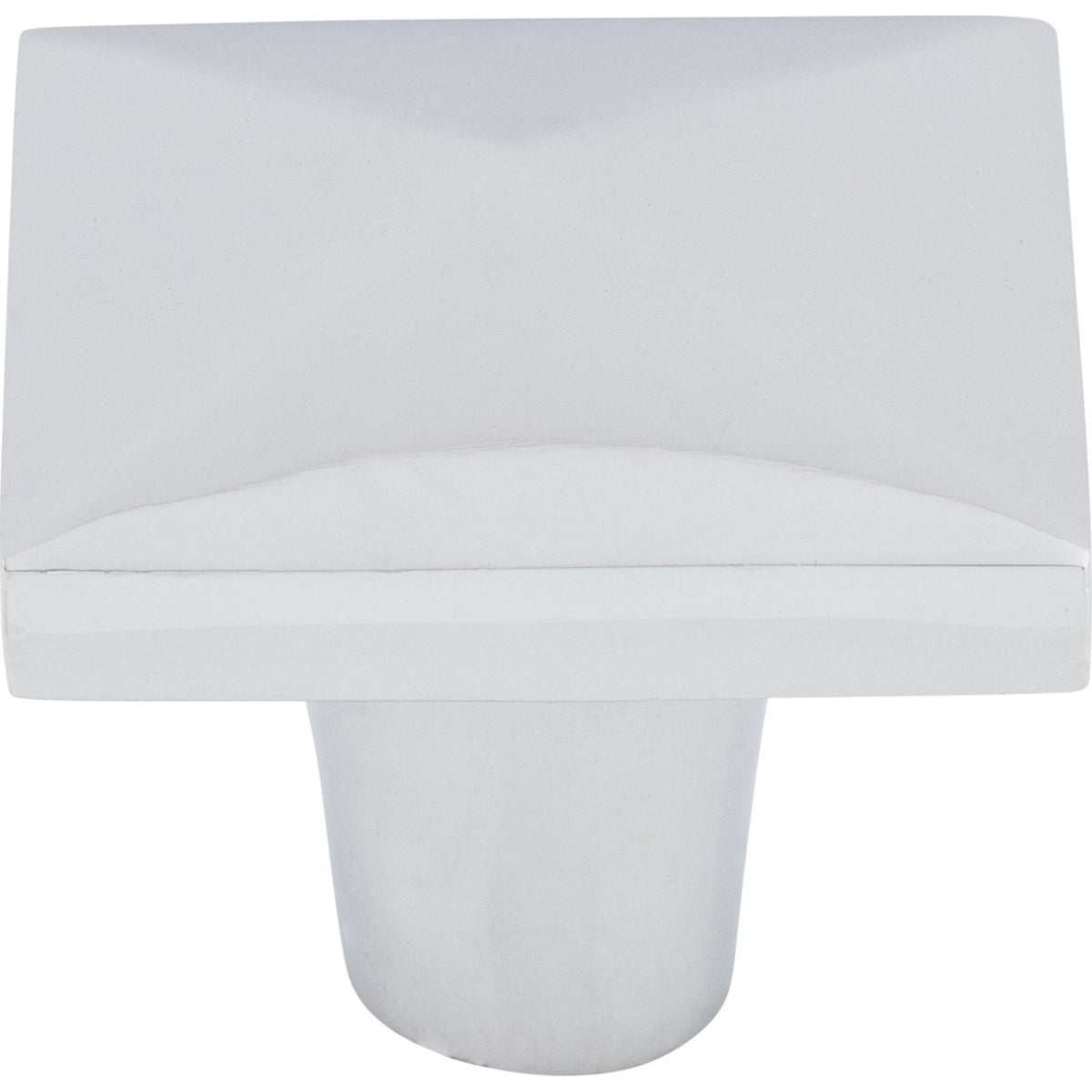 Top Knobs M2063: 1-1/2" Aspen II Square Cabinet Knob - Polished Chrome