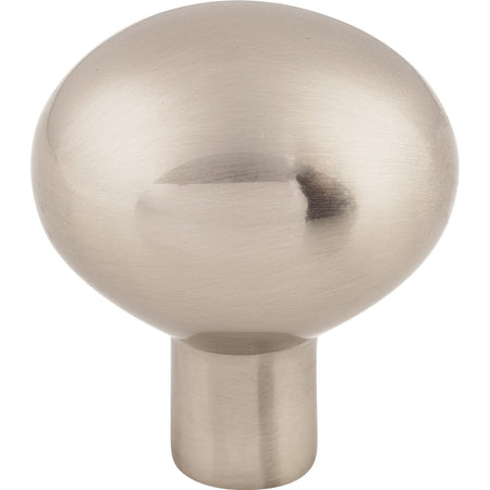 Top Knobs M2068: 1-7/16" Aspen II Egg Cabinet Knob - Brushed Satin Nickel