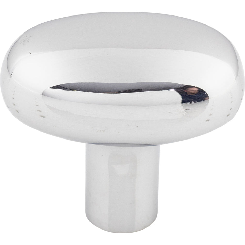 Top Knobs M2072: 1-9/16" Aspen II Potato Cabinet Knob - Polished Chrome