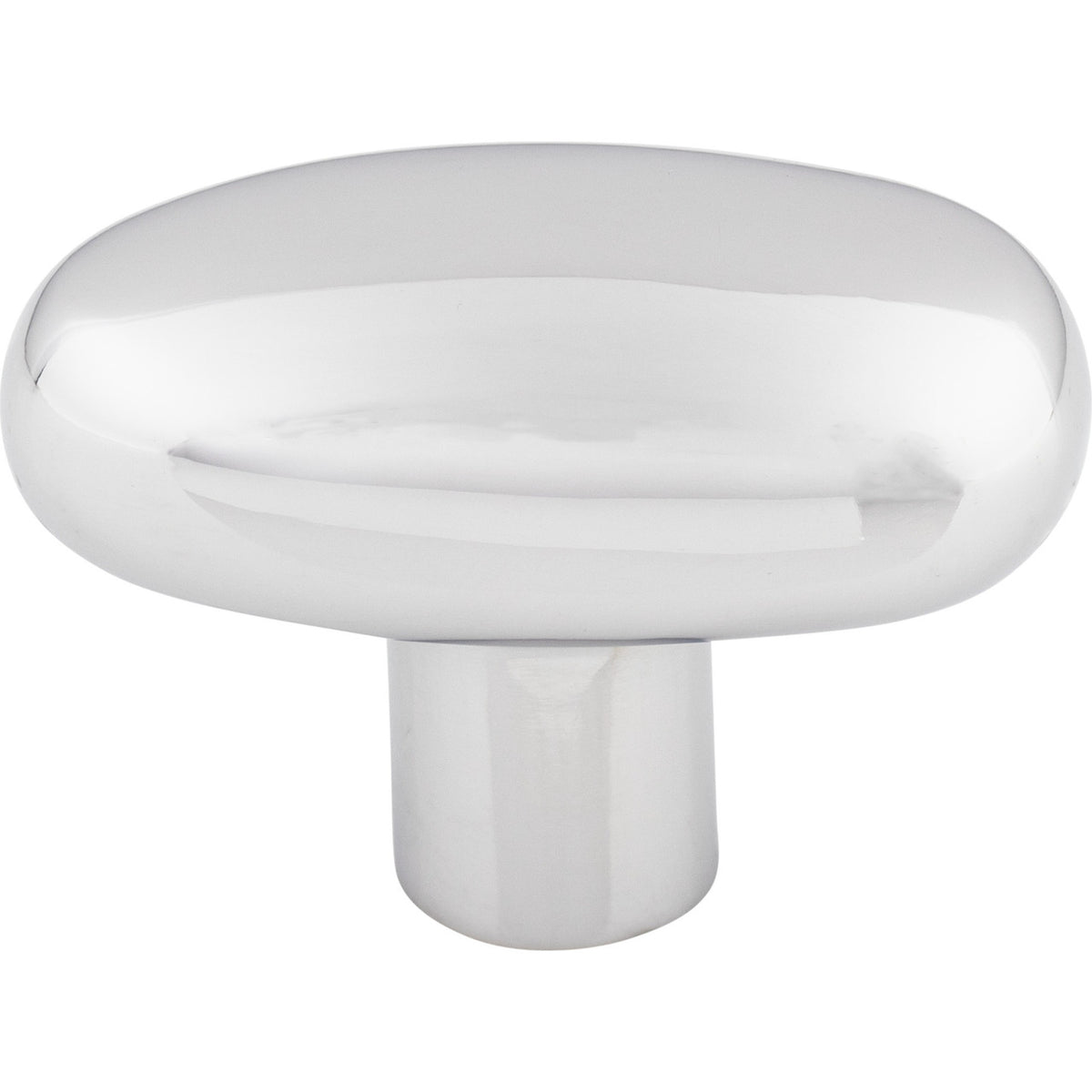 Top Knobs M2075: 2" Aspen II Potato Cabinet Knob - Polished Chrome