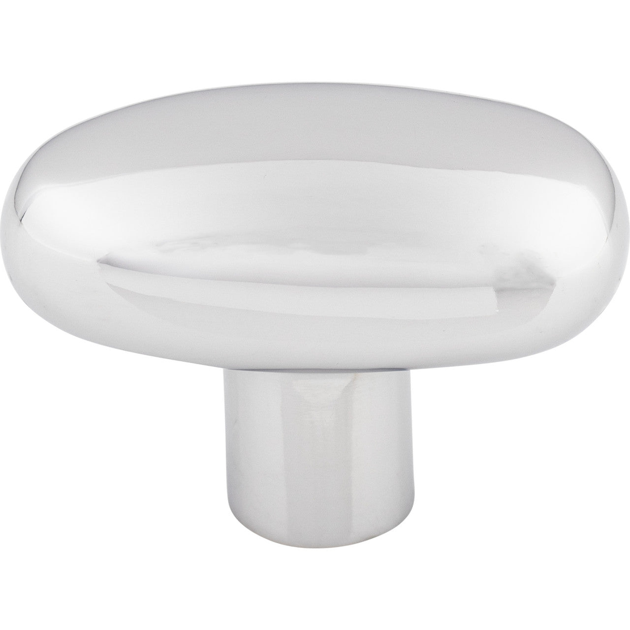 Top Knobs M2075: 2" Aspen II Potato Cabinet Knob - Polished Chrome