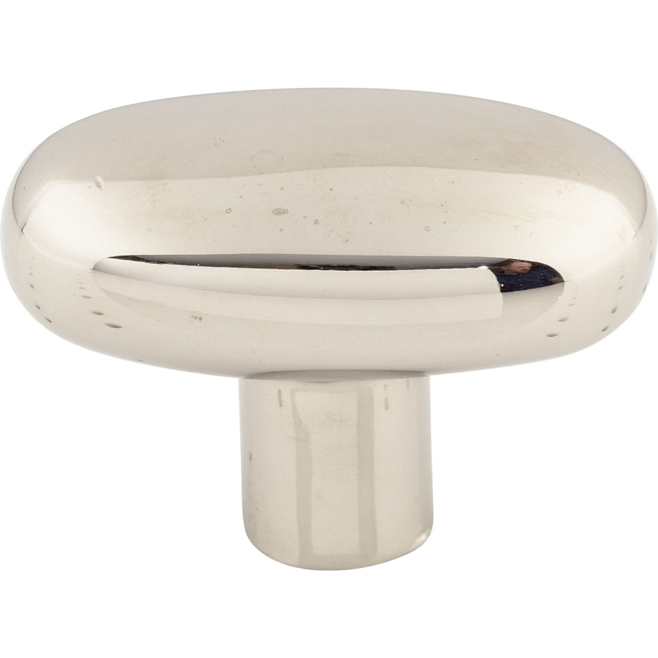 Top Knobs M2076: 2" Aspen II Potato Cabinet Knob - Polished Nickel