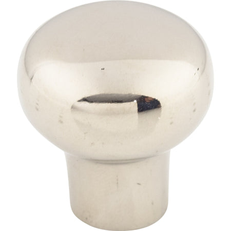 Top Knobs M2079: 7/8" Aspen II Round Cabinet Knob - Polished Nickel