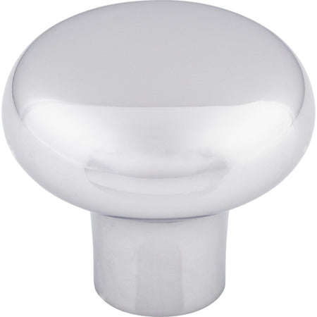 Top Knobs M2084: 1-3/8" Aspen II Round Cabinet Knob - Polished Chrome