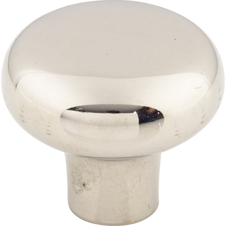 Top Knobs M2085: 1-3/8" Aspen II Round Cabinet Knob - Polished Nickel