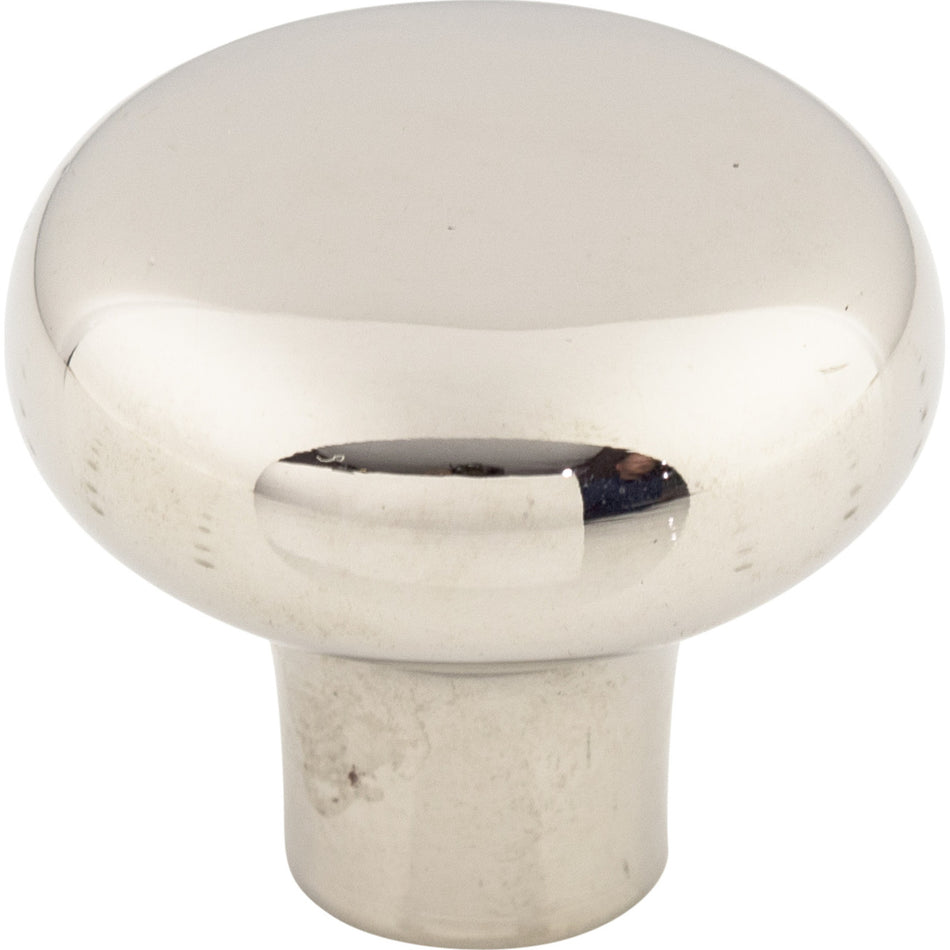 Top Knobs M2085: 1-3/8" Aspen II Round Cabinet Knob - Polished Nickel