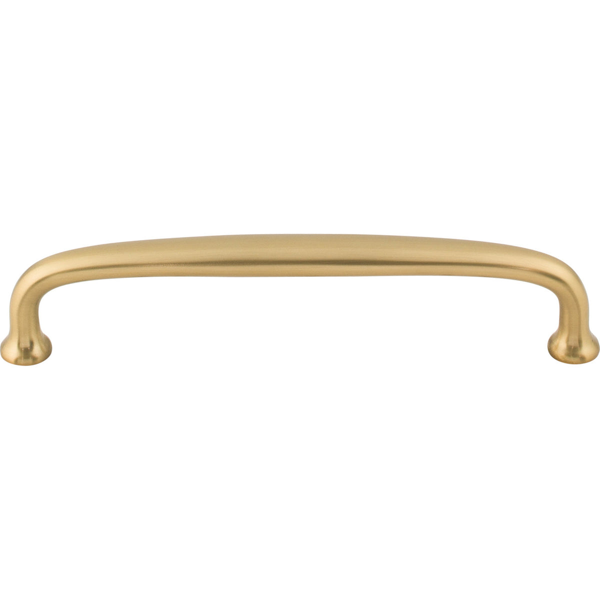 Top Knobs M2111: 6" cc Charlotte D-Handle Cabinet Pull - Honey Bronze