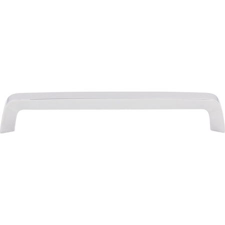 Top Knobs M2112: 7-9/16" cc Nouveau III Tapered Bar Cabinet Pull - Polished Chrome