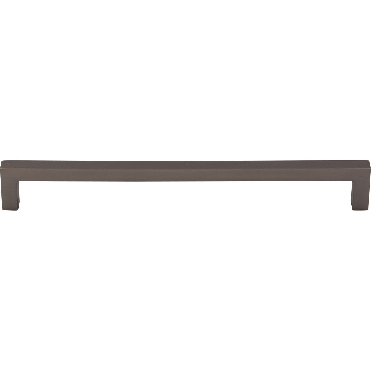 Top Knobs M2152: 8-13/16" cc Nouveau III Square Bar Cabinet Pull - Ash Gray