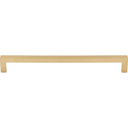 Top Knobs M2153: 8-13/16" cc Nouveau III Square Bar Cabinet Pull - Honey Bronze