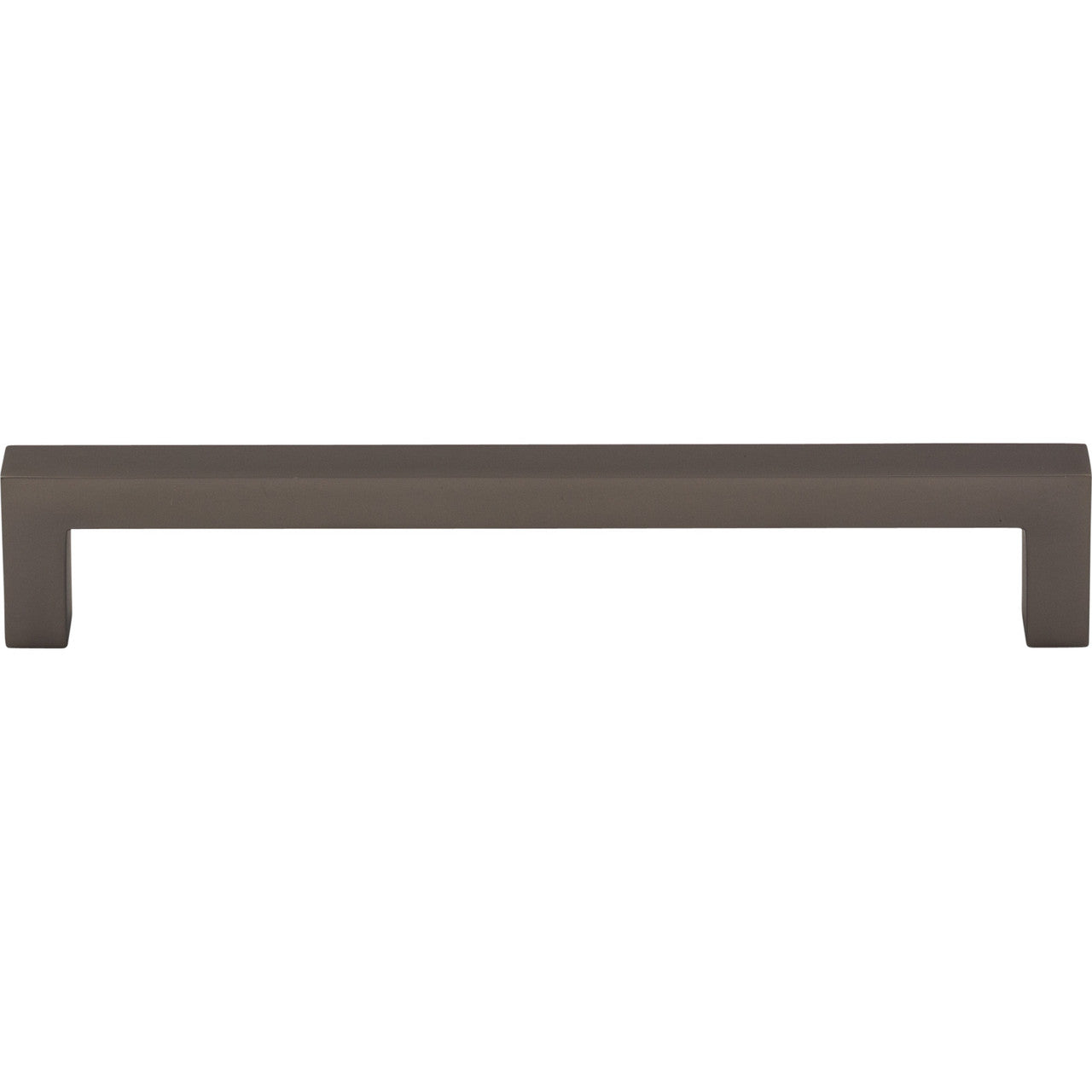Top Knobs M2154: 6-5/16" cc Nouveau III Square Bar Cabinet Pull - Ash Gray