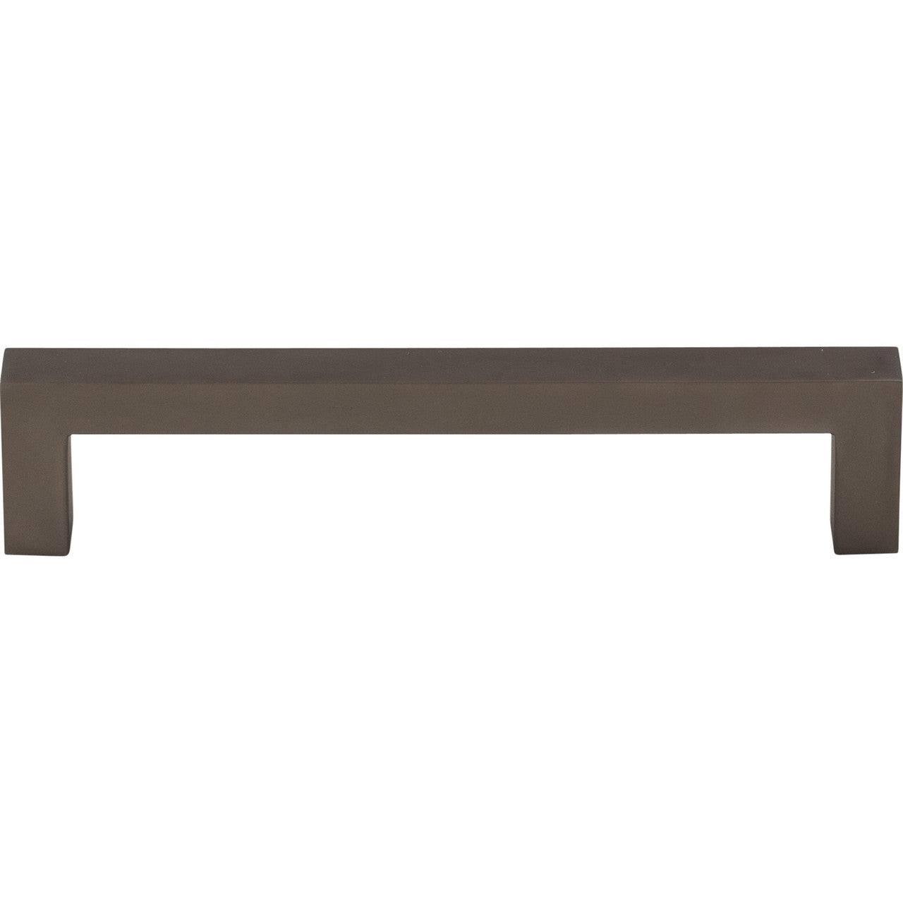 Top Knobs M2156: 5-1/16" cc Nouveau III Square Bar Cabinet Pull - Ash Gray