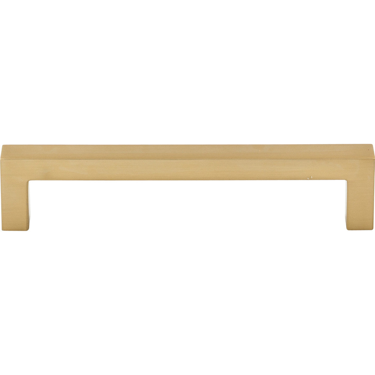 Top Knobs M2157: 5-1/16" cc Nouveau III Square Bar Cabinet Pull - Honey Bronze