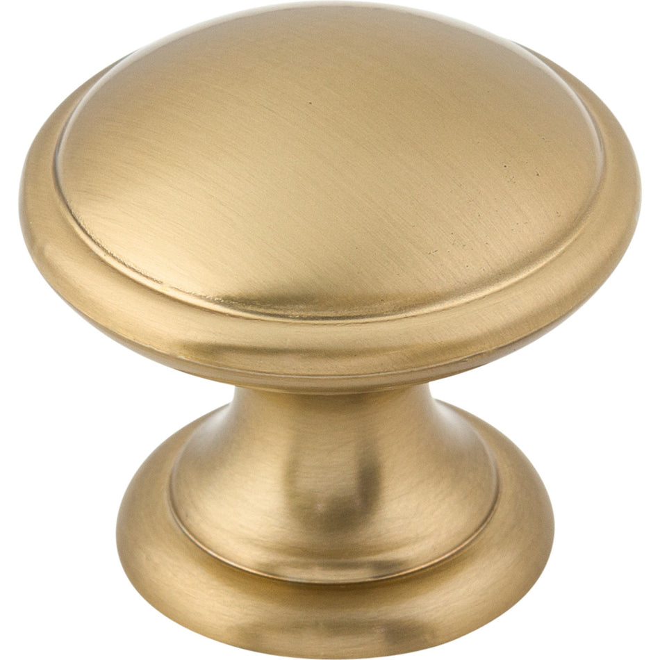 Top Knobs M2171: 1-1/4" Dakota Round Cabinet Knob - Honey Bronze