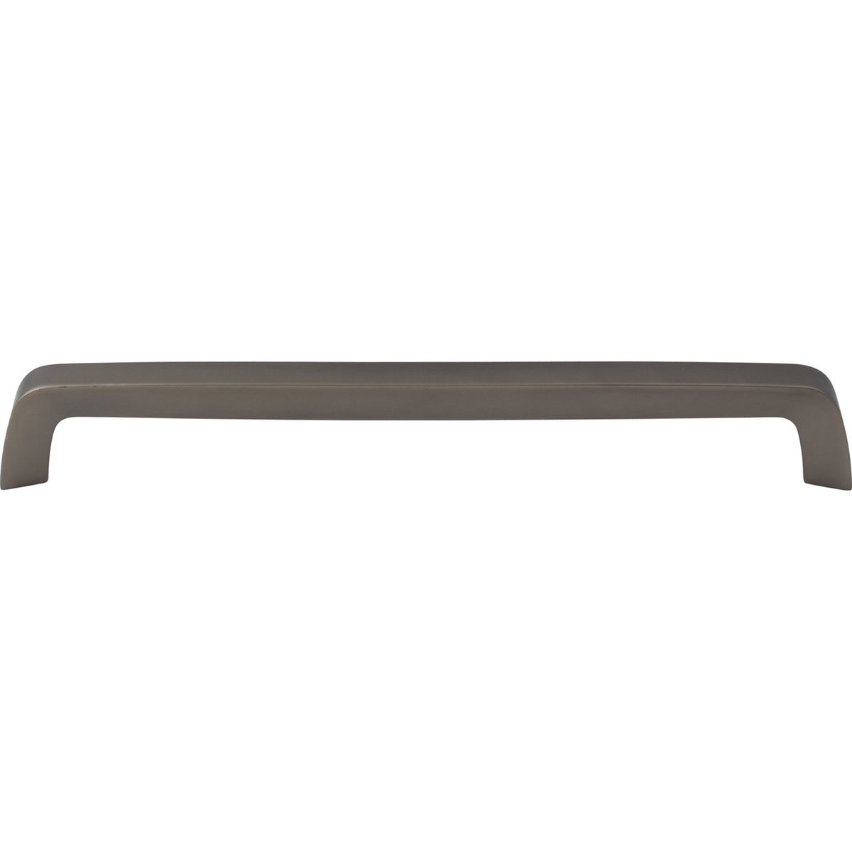 Top Knobs M2184: 8-13/16" cc Nouveau III Square Bar Cabinet Pull - Ash Gray