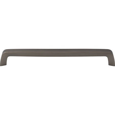 Top Knobs M2184: 8-13/16" cc Nouveau III Square Bar Cabinet Pull - Ash Gray