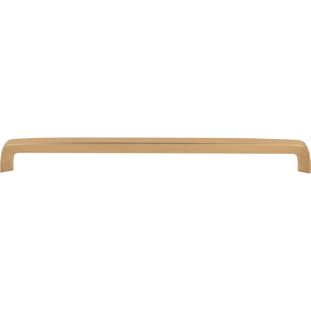Top Knobs M2187: 12-5/8" cc Nouveau III Tapered Bar Cabinet Pull - Honey Bronze