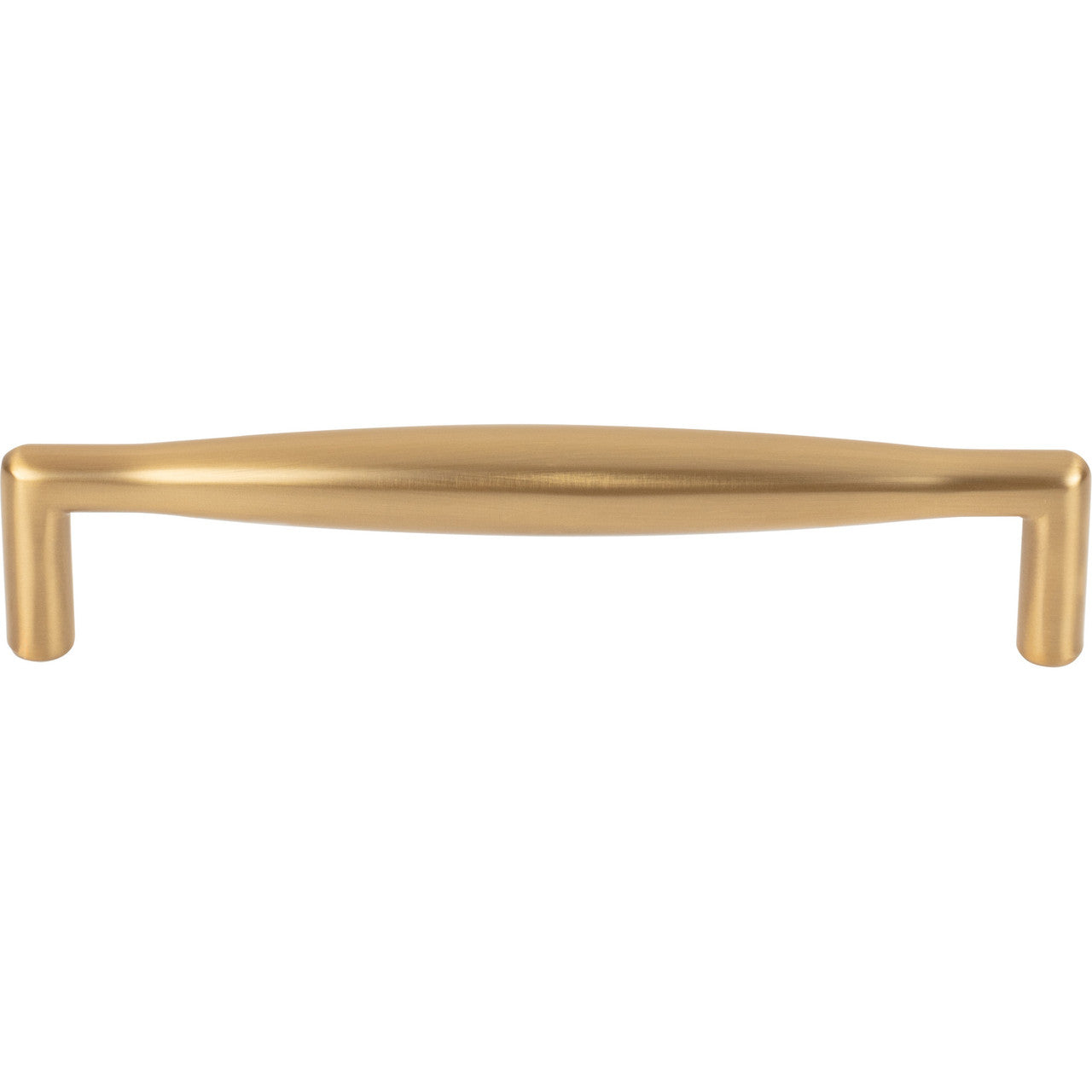 Top Knobs M2207: 5-1/16" cc Flute Round Bar Cabinet Pull - Honey Bronze