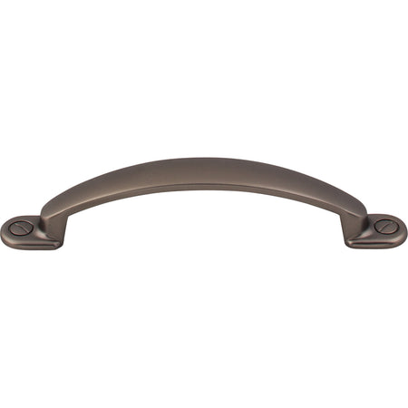 Top Knobs M2217: 3-3/4" cc Arendal Arch Cabinet Pull - Ash Gray