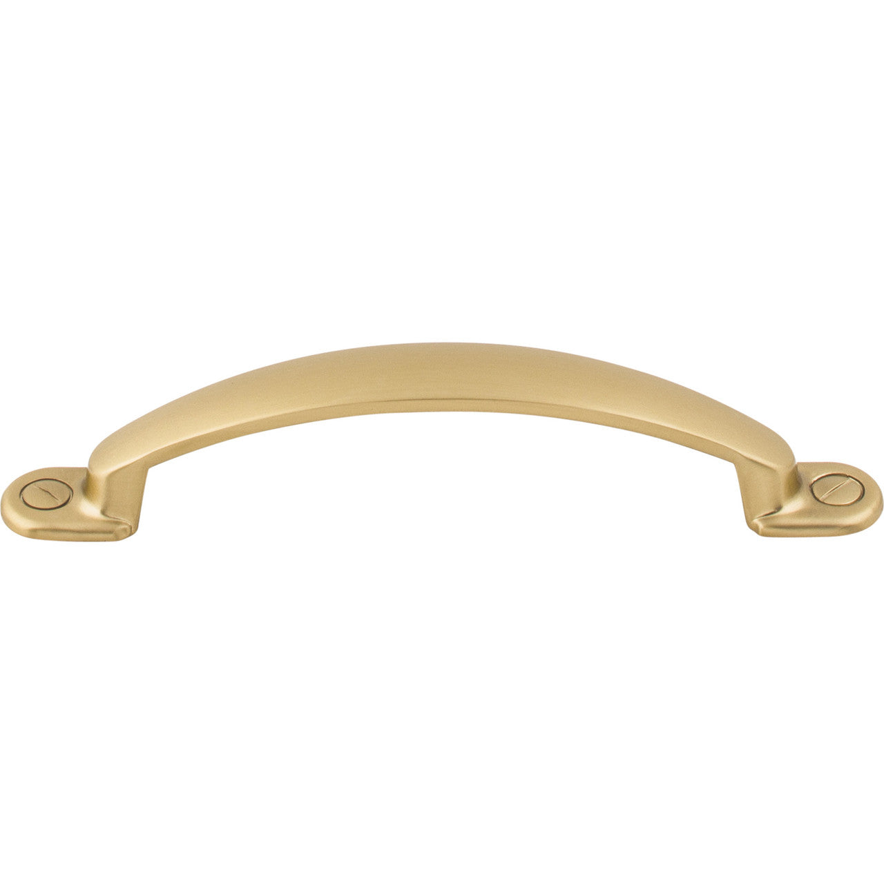 Top Knobs M2218: 3-3/4" cc Arendal Arch Cabinet Pull - Honey Bronze