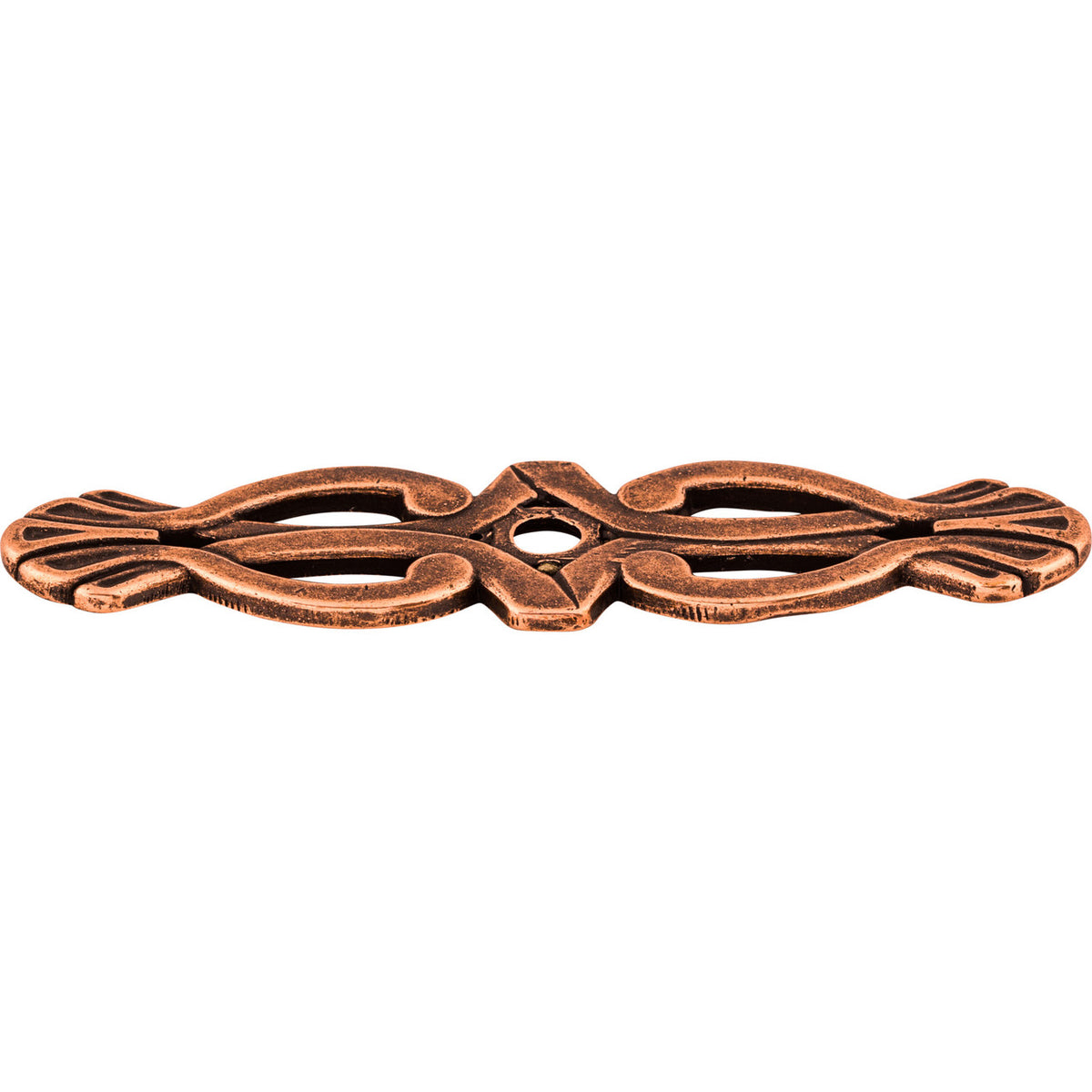 Top Knobs M222: Newton Rectangle Backplate - Old English Copper