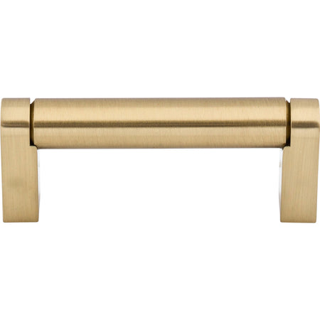 Top Knobs M2400: 3" cc Pennington Round Bar Cabinet Pull - Honey Bronze