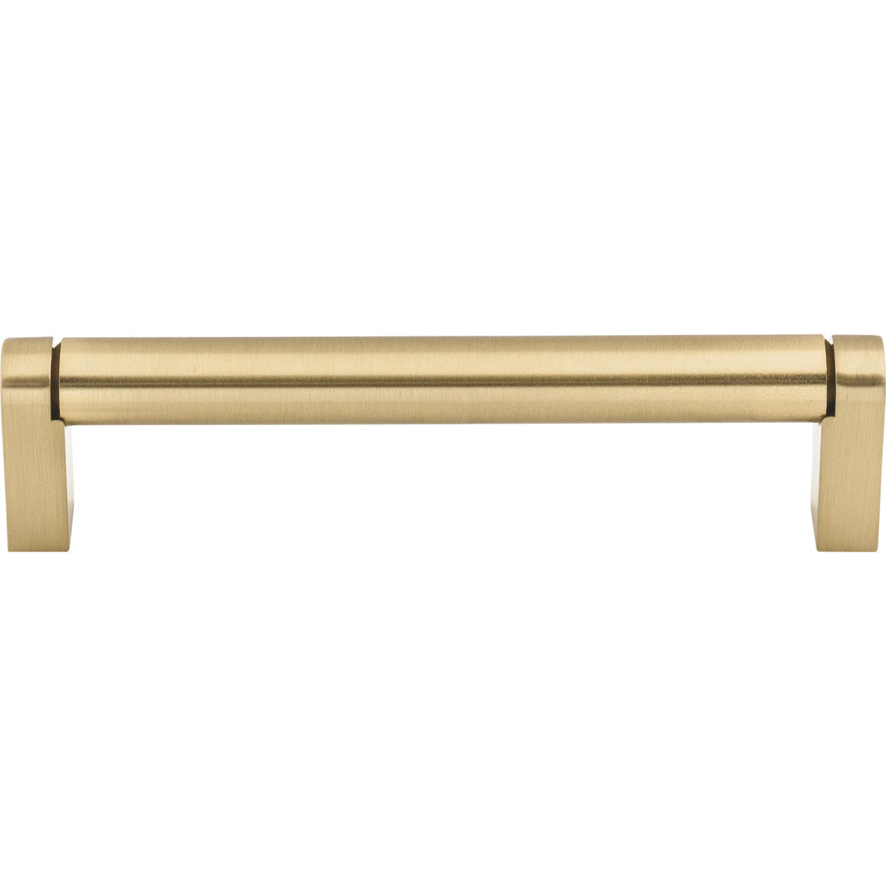 Top Knobs M2402: 5-1/16" cc Pennington Round Bar Cabinet Pull - Honey Bronze