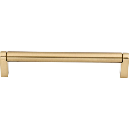 Top Knobs M2403: 6-5/16" cc Pennington Round Bar Cabinet Pull - Honey Bronze