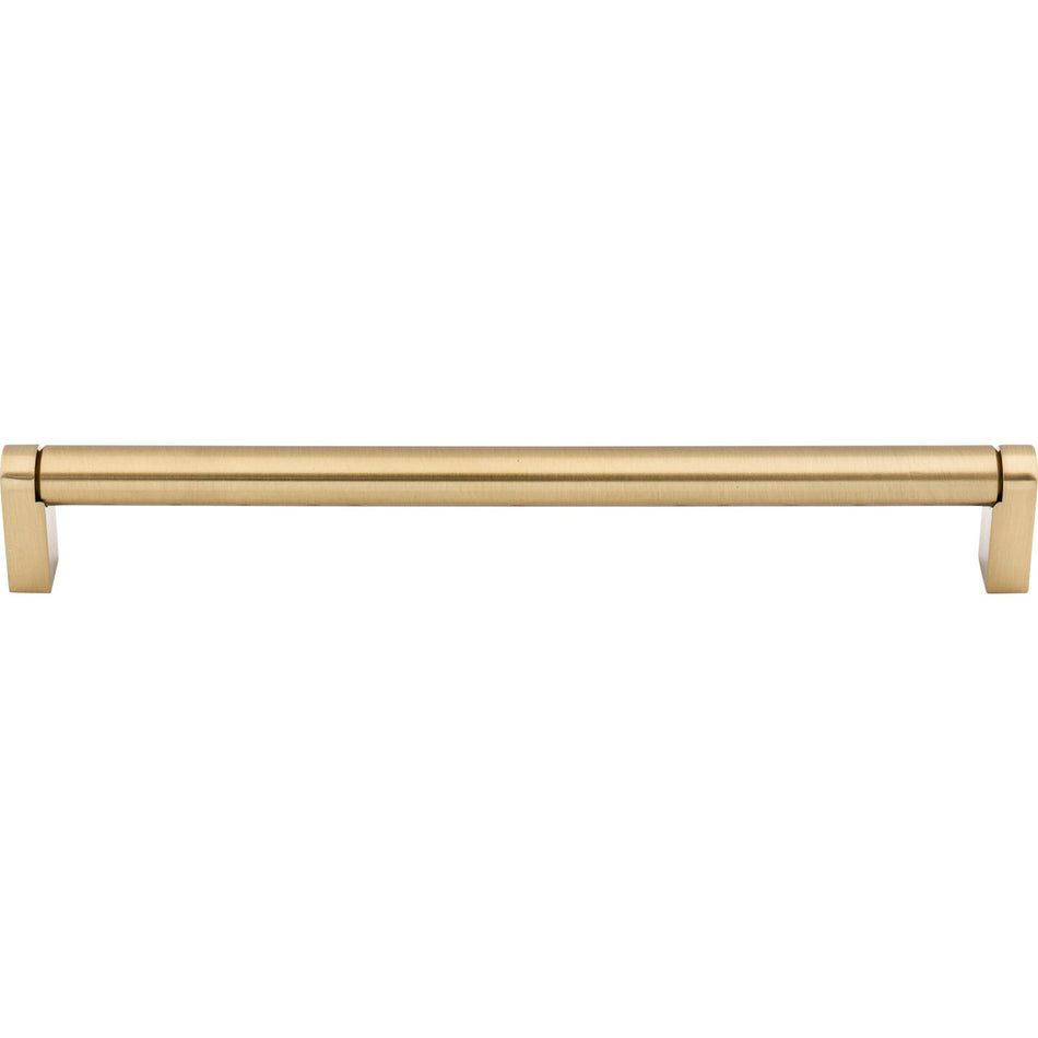 Top Knobs M2404: 8-13/16" cc Pennington Round Bar Cabinet Pull - Honey Bronze