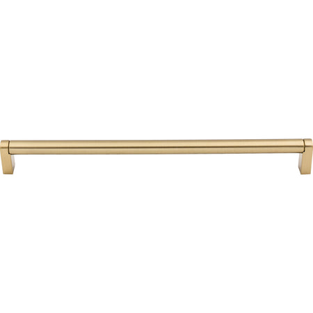 Top Knobs M2405: 11-11/32" cc Pennington Round Bar Cabinet Pull - Honey Bronze