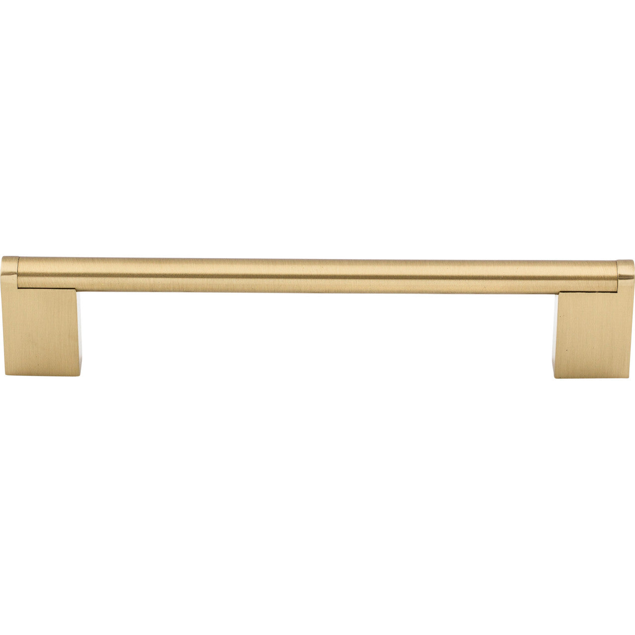 Top Knobs M2413: 6-5/16" cc Princetonian Round Bar Cabinet Pull - Honey Bronze