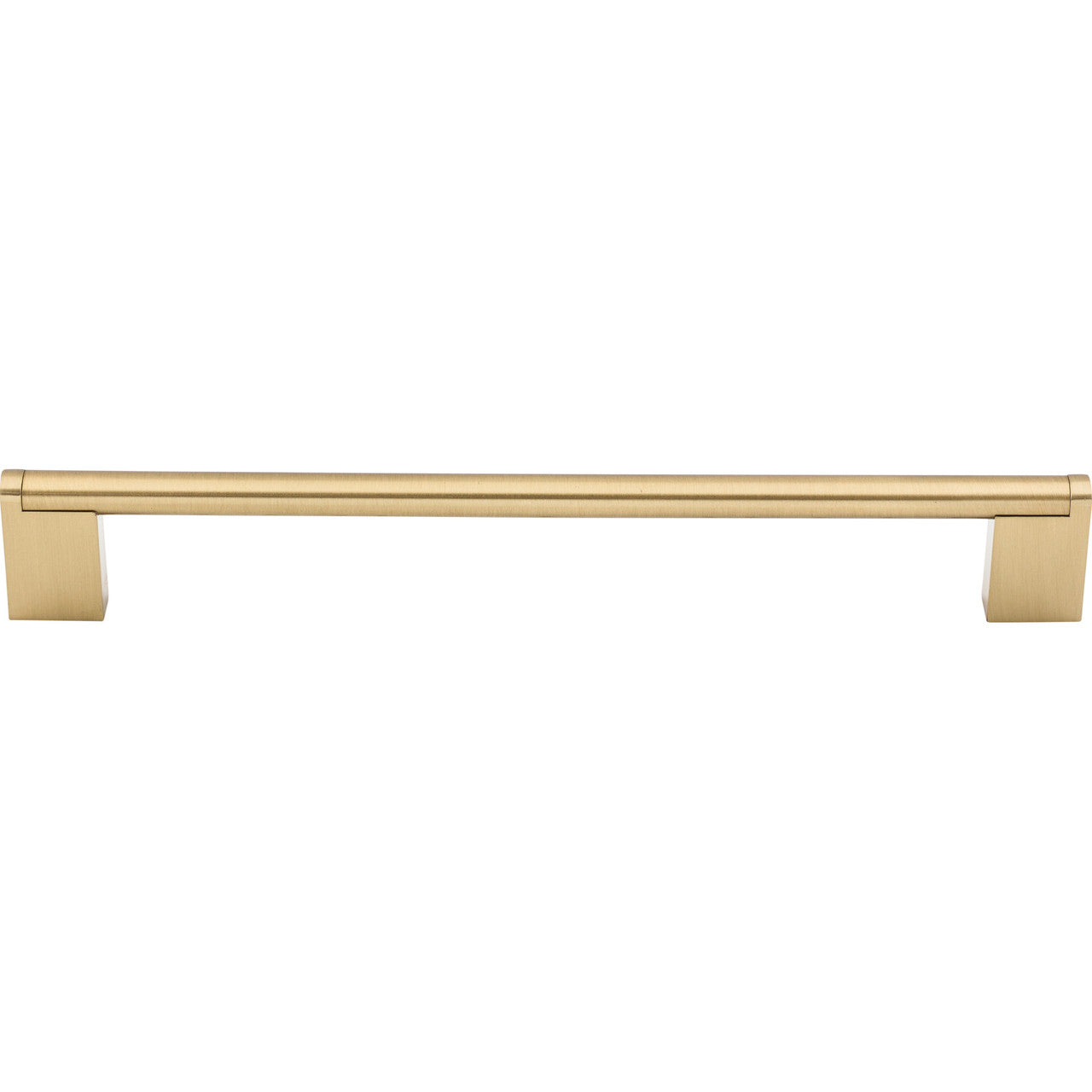 Top Knobs M2414: 8-13/16" cc Princetonian Round Bar Cabinet Pull - Honey Bronze