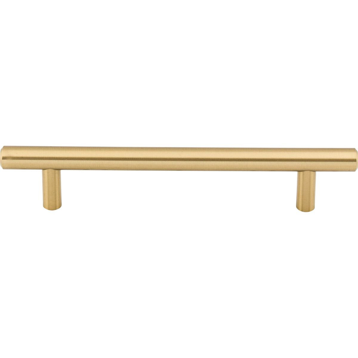 Top Knobs M2421: 5-1/16" cc Hopewell Round Bar Cabinet Pull - Honey Bronze