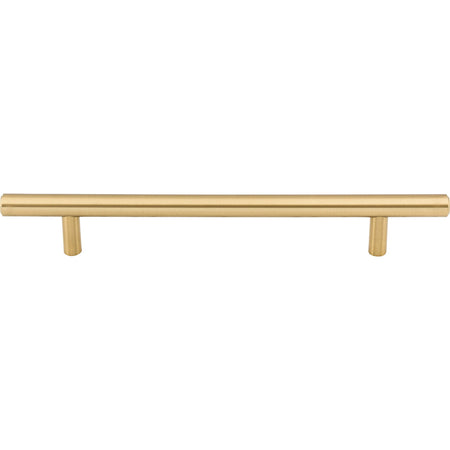 Top Knobs M2422: 6-5/16" cc Hopewell Round Bar Cabinet Pull - Honey Bronze