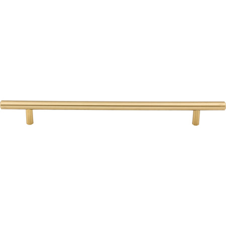 Top Knobs M2423: 8-13/16" cc Hopewell Round Bar Cabinet Pull - Honey Bronze